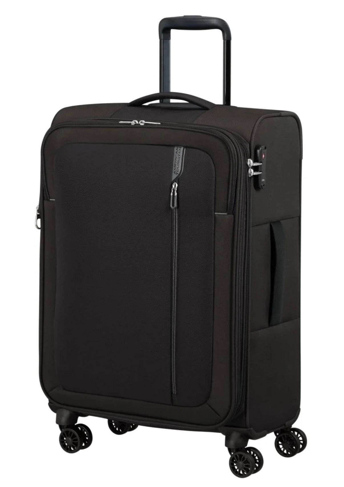 American Tourister Nitestream 66cm מזוודה בינונית מבד מתרחבת 26"