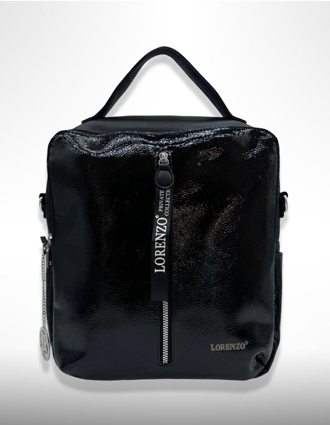 תיק גב Lorenzo ווג שחור לק