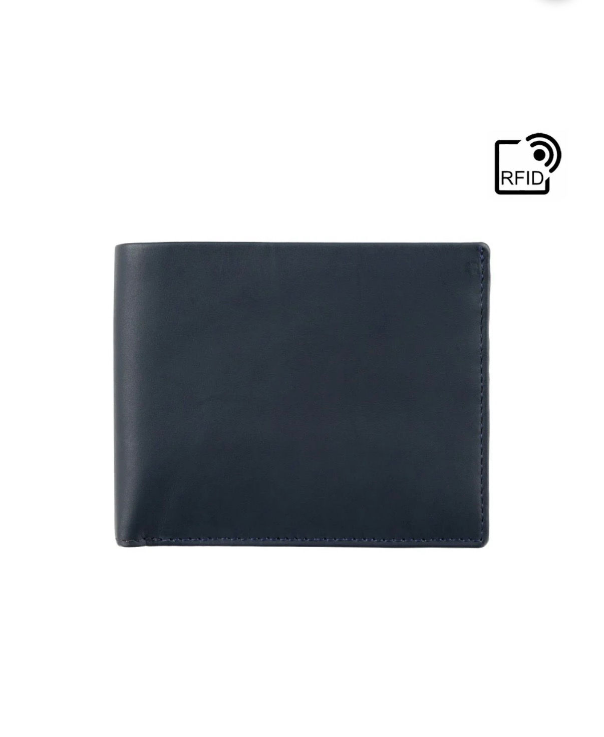 ארנק עור פבלו כחול - ארנק מזומן ומטבעות VISCONTI