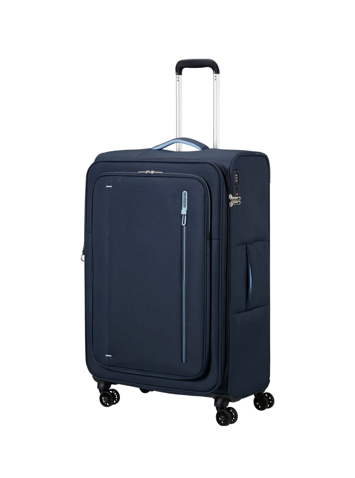 American Tourister Nitestream 77cm מזוודה גדולה מבד מתרחבת 30"