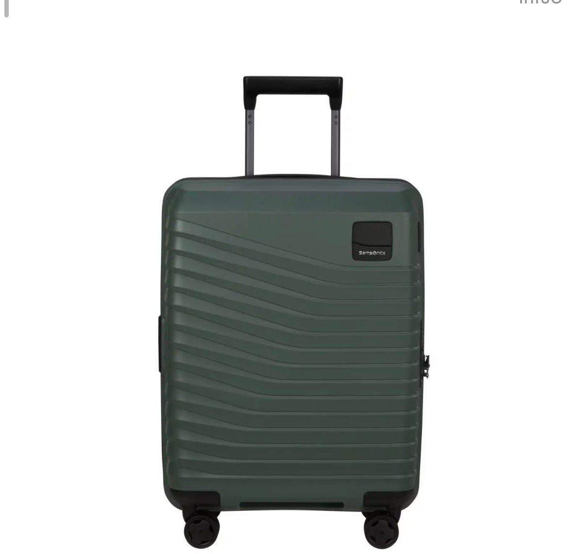 טרולי עלייה למטוס-מזוודת טרולי 55cm EXP Samsonite סדרת Intuo