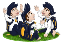 Baby Pirate Mascot Illustration