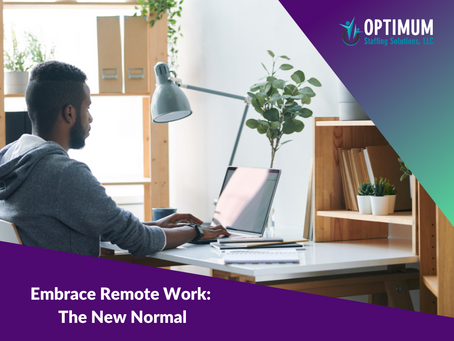 Embrace Remote Work: The New Normal