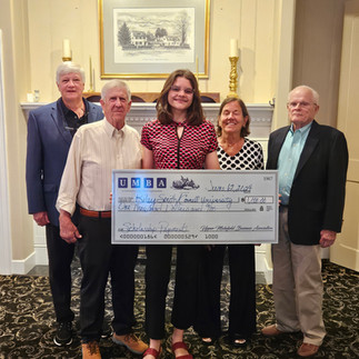 UMBA Scholarship Recipient 