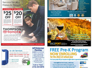 Thank You Local Businesses for the Newtown Grant Newsletter Support