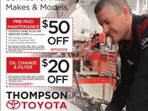 🚗🎉 Shoutout to Thompson Toyota! 🎉🚗