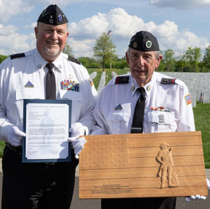 Honoring a Legacy: Gene Hamilton’s Dedication to the Guardians of the National Cemetery