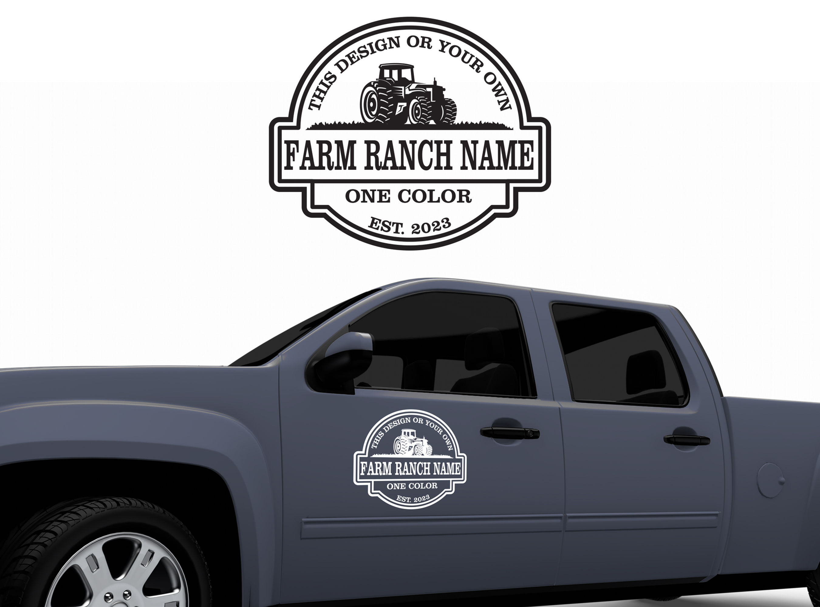 Farm Decal Design #2