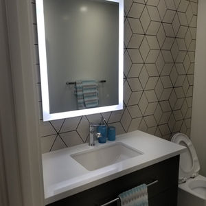 Atmosphere of completed Corona renovation project.