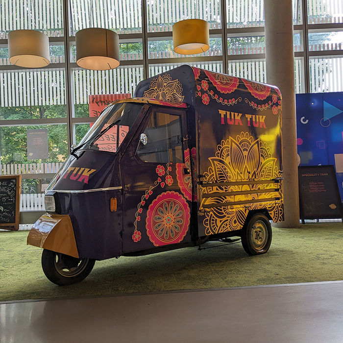 Vinyl Wrapped Tuk Tuk