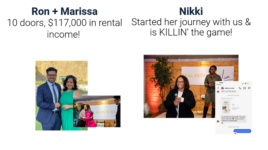 client image and rental income