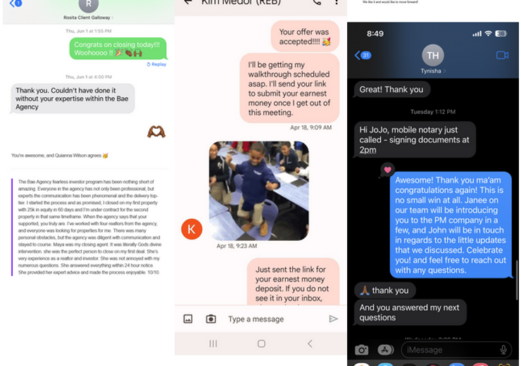 client screenshot