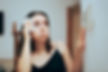 uncomfortable woman with broken thermostat