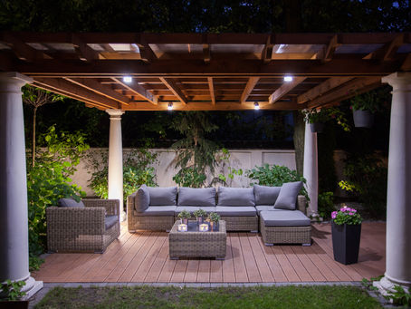 year-round luxury outdoor living space design