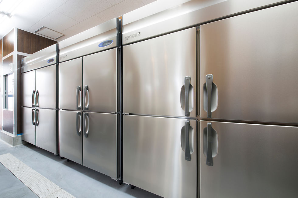 Reach In refrigerators