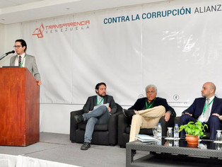 Fundación Vortex en Lanzamiento de Alianza de Gobierno Abierto, organizado por Transparencia Venezue