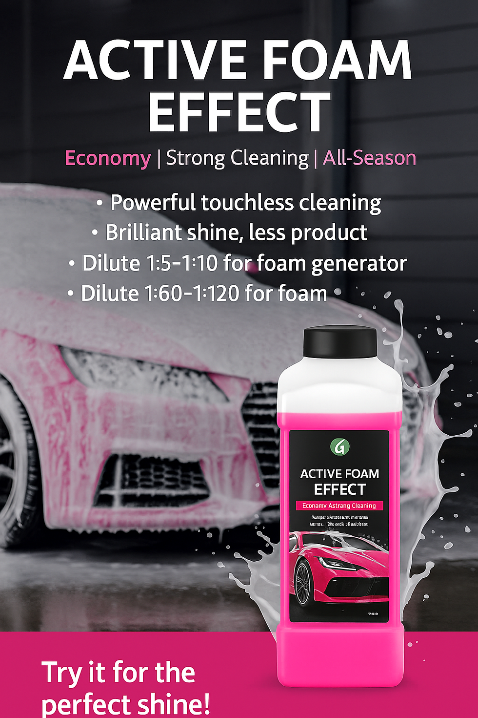 Thumbnail: Car Wash Shampoo Sample Set 5 x 1L Concentrates