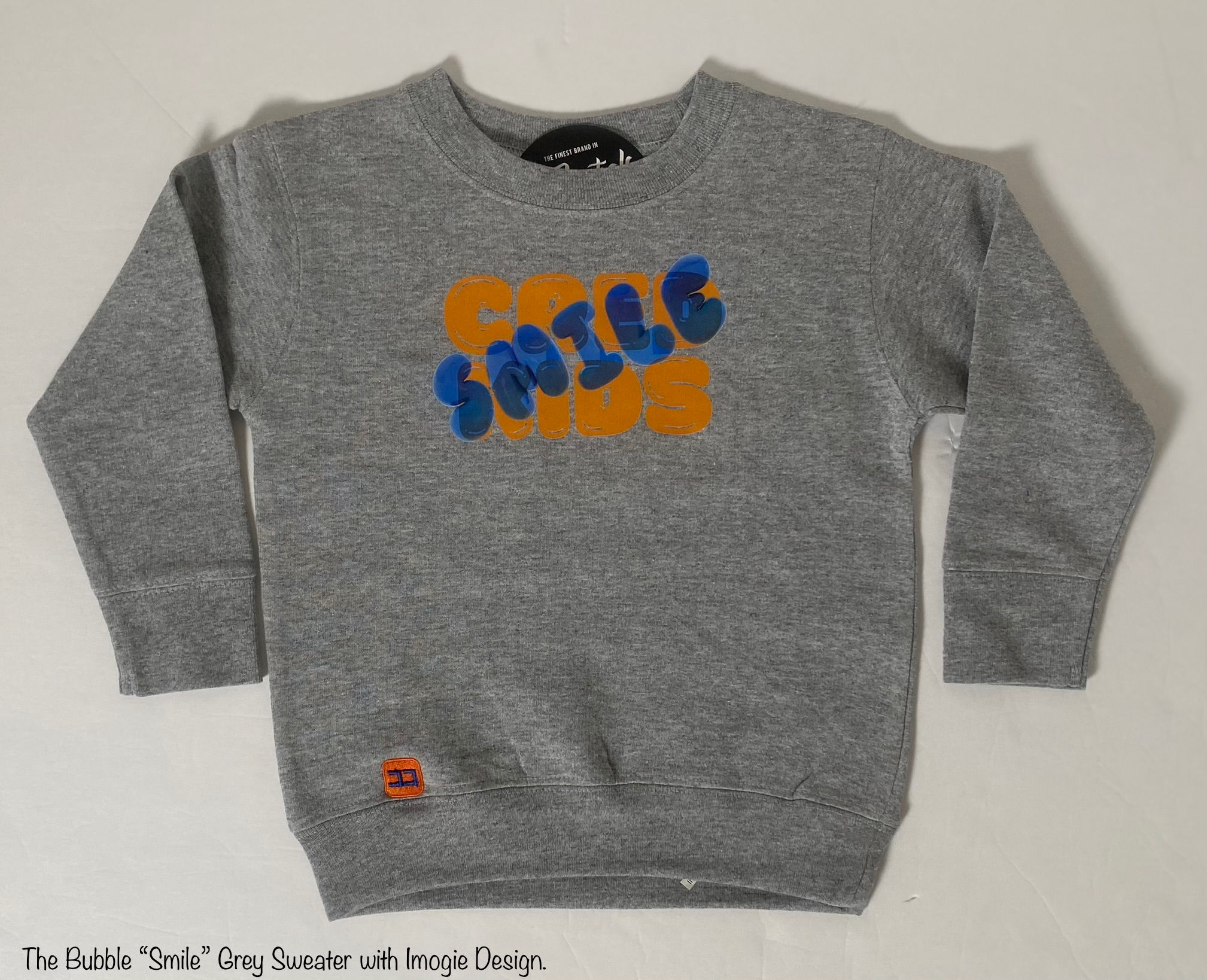 The Grey Bubble CRED Kids Sweater