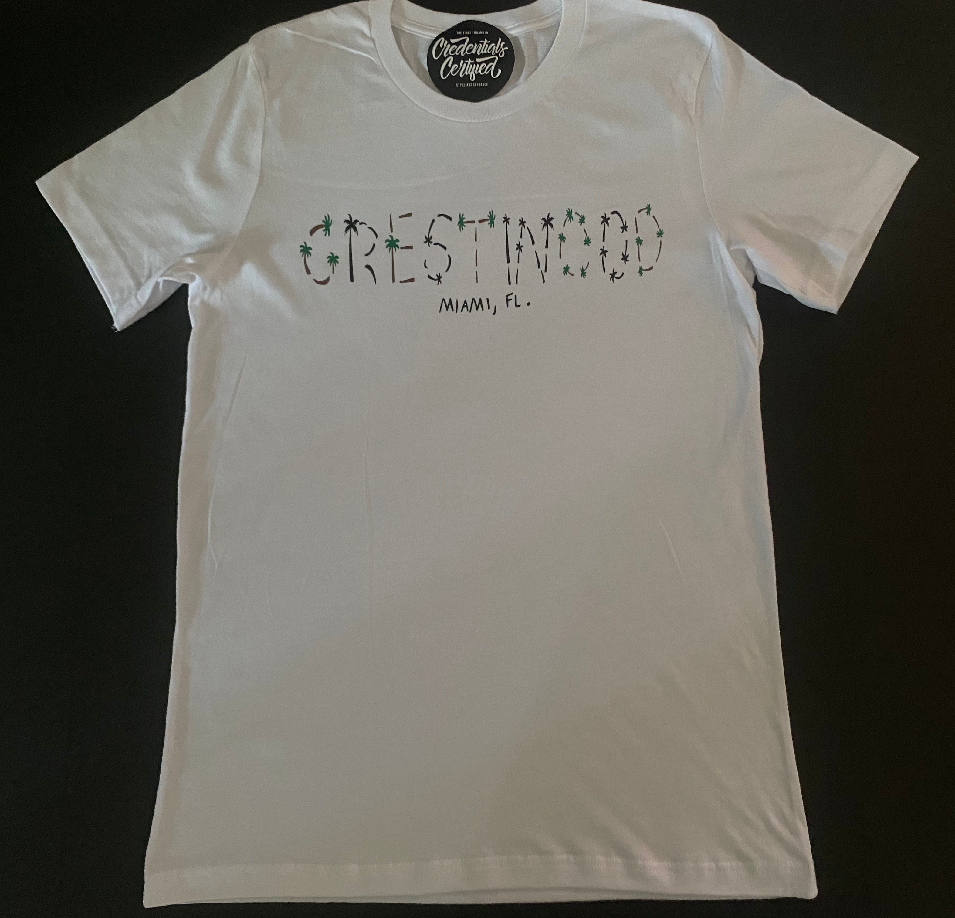Crestwood White Tee