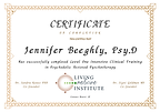Living Medicine Institute Certificate of Completion