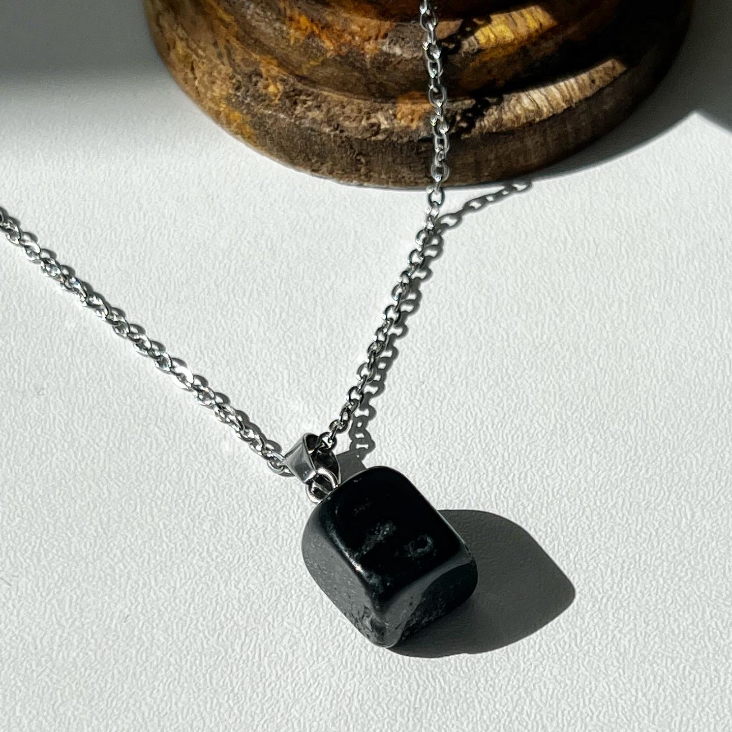 Black tourmaline necklace