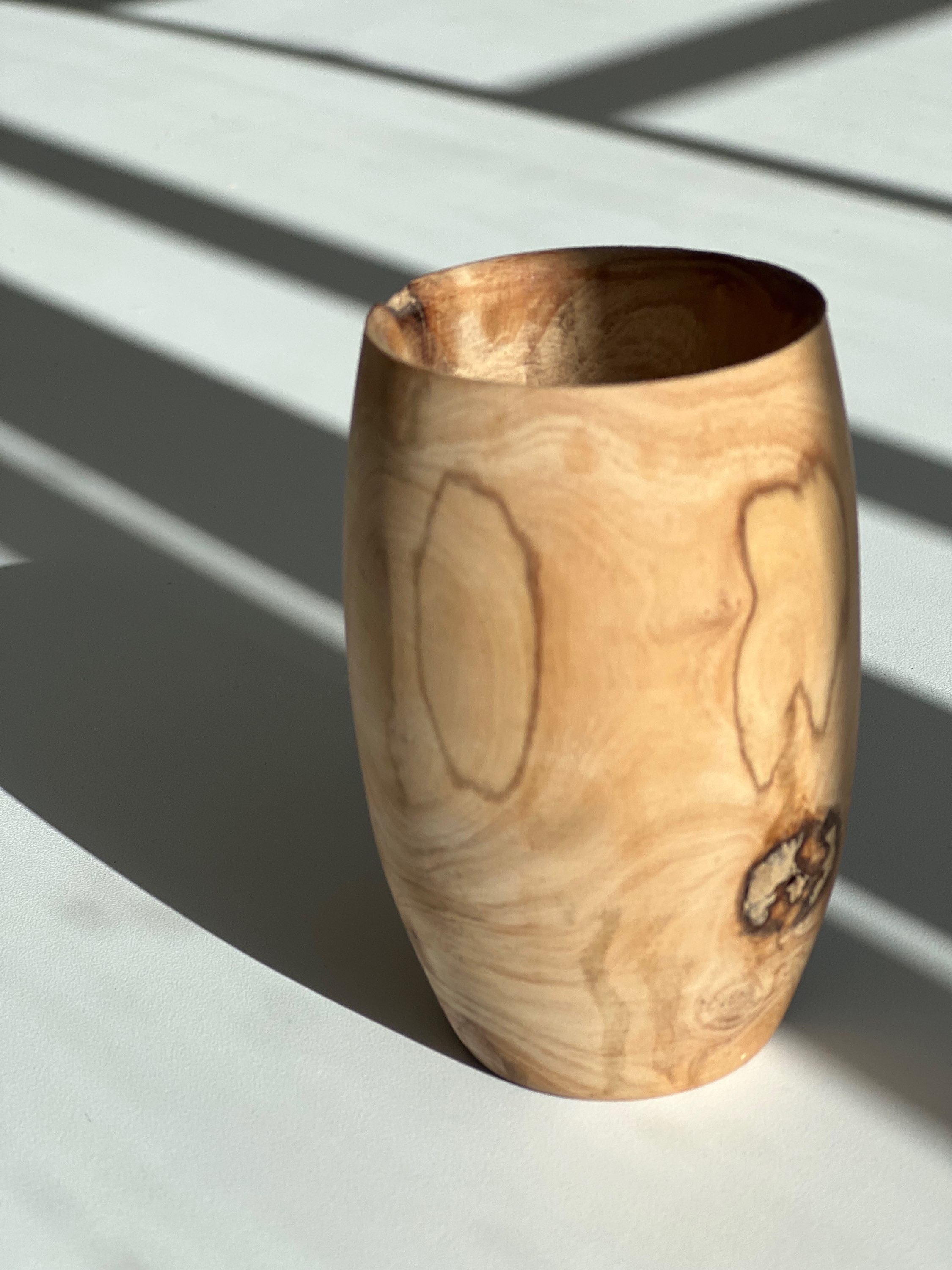 Olive wood Cup