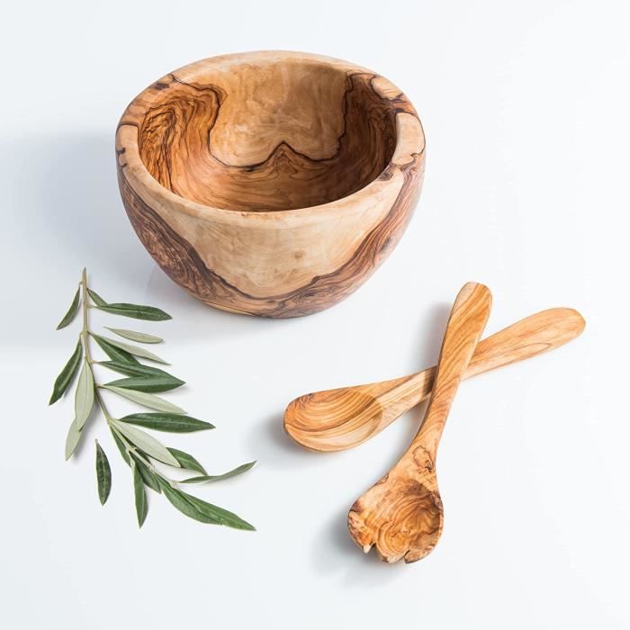 Olive wood bowl
