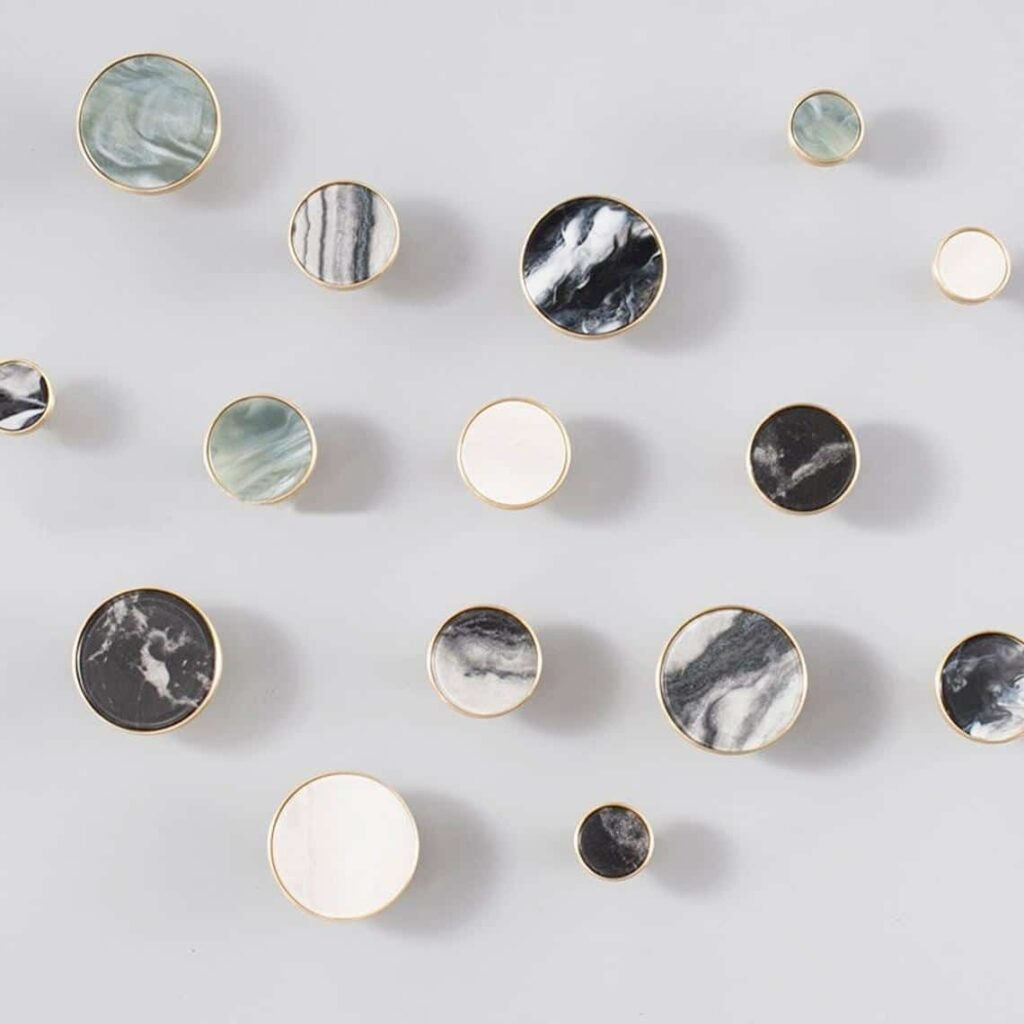 MARMOR.ME SOLD BRASS & ACRYLIC DOOR KNOBS