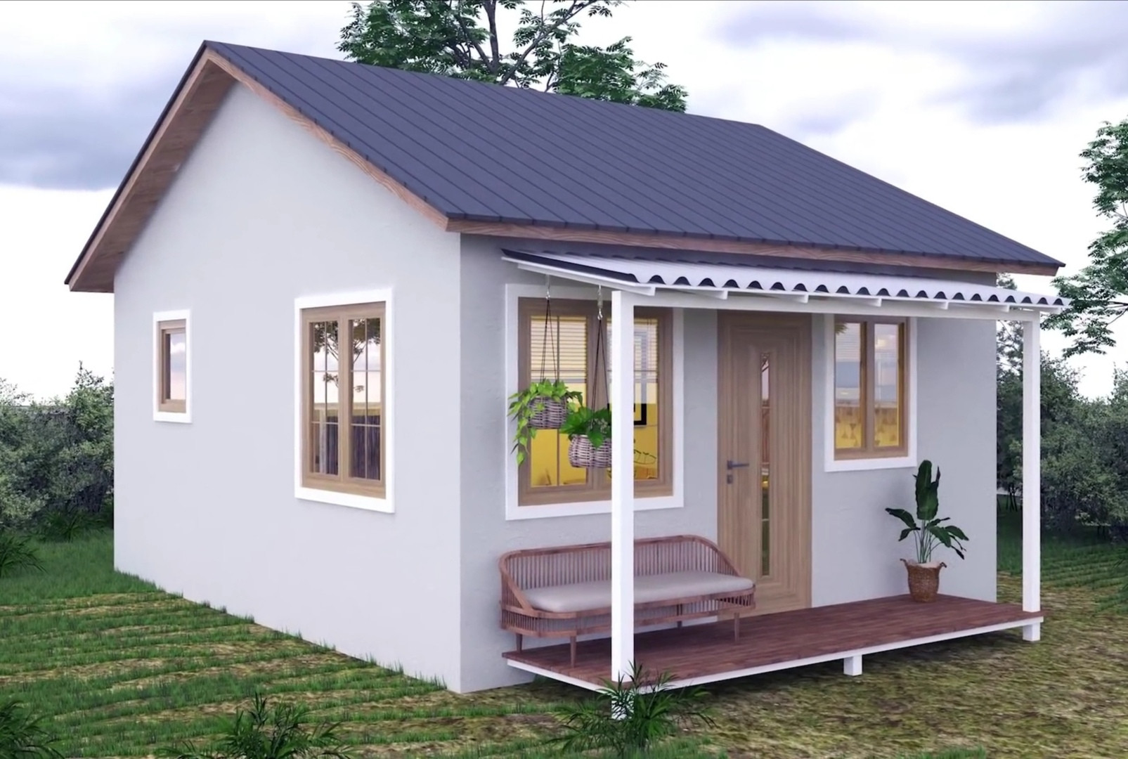 5 X 6 mt (1+1) 30 m2 Tek Kat Villa Prime1130 LEYLAK