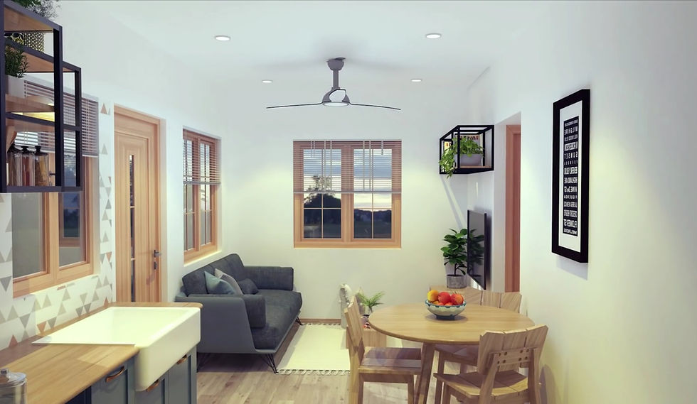 Küçük resim: 5 X 6 mt (1+1) 30 m2 Tek Kat        Villa Prime1130  LEYLAK