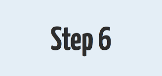 STEP 6 by: Marie B.