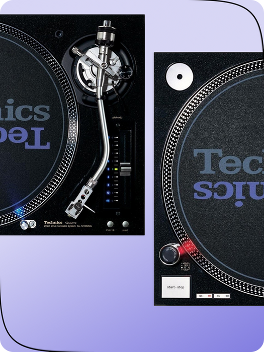 Location Technics M5G et Technics SL1210 MKII pour événement concert, corporate et luxe à Paris.
