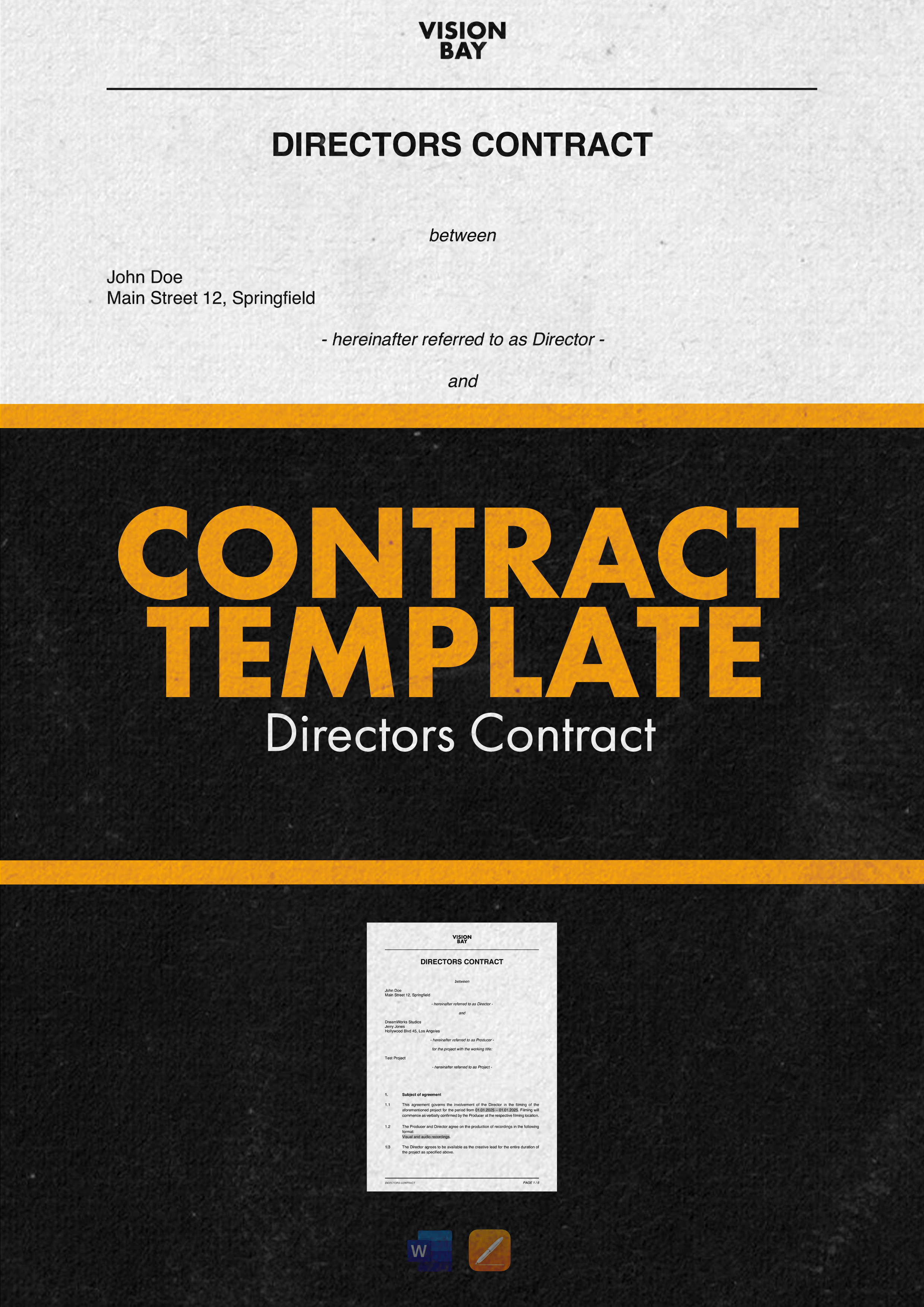 Directors Contract