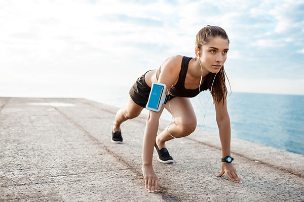 Outdoor Exercise Pose