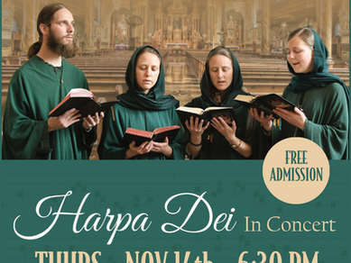 Harpa Dei coming to St. John Cantius