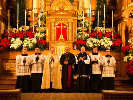 Welcome Four New Brothers to the Canons Regular