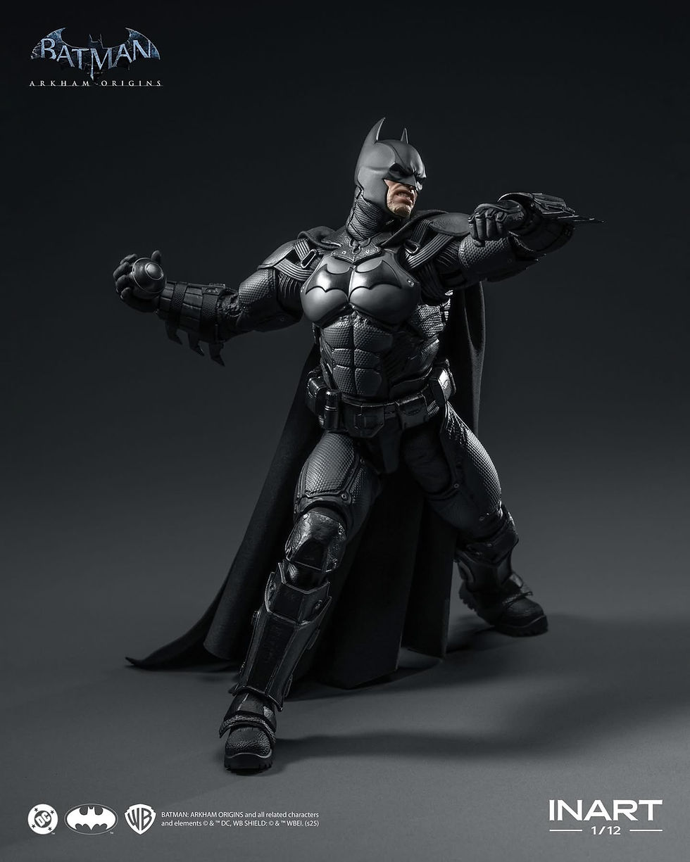 Thumbnail: Pre-order INART - Batman (Batman: Arkham Origins) 1/12 Action Figure