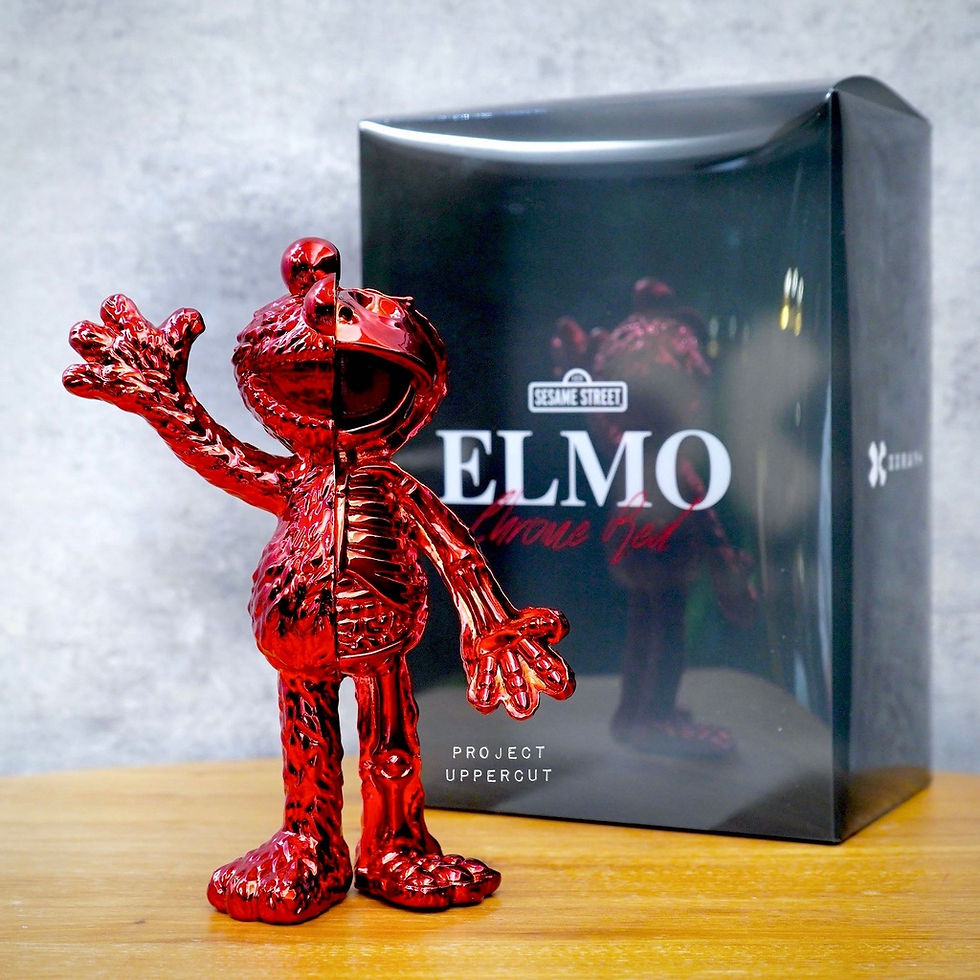 XXRAY Plus: Elmo (Chrome Red Edition) / Mighty Jaxx | Toy