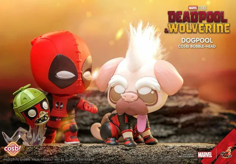 Thumbnail: CBX183 - Deadpool & Wolverine Cosbi Bobble-Head Collection