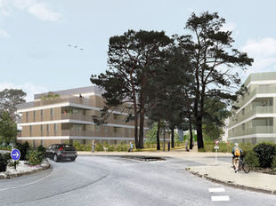 54 logements Bois Pin
Ploemeur (56) perspective non libre de droit