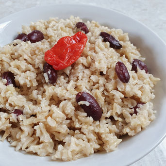 Jamaican Coconut Rice & Beans