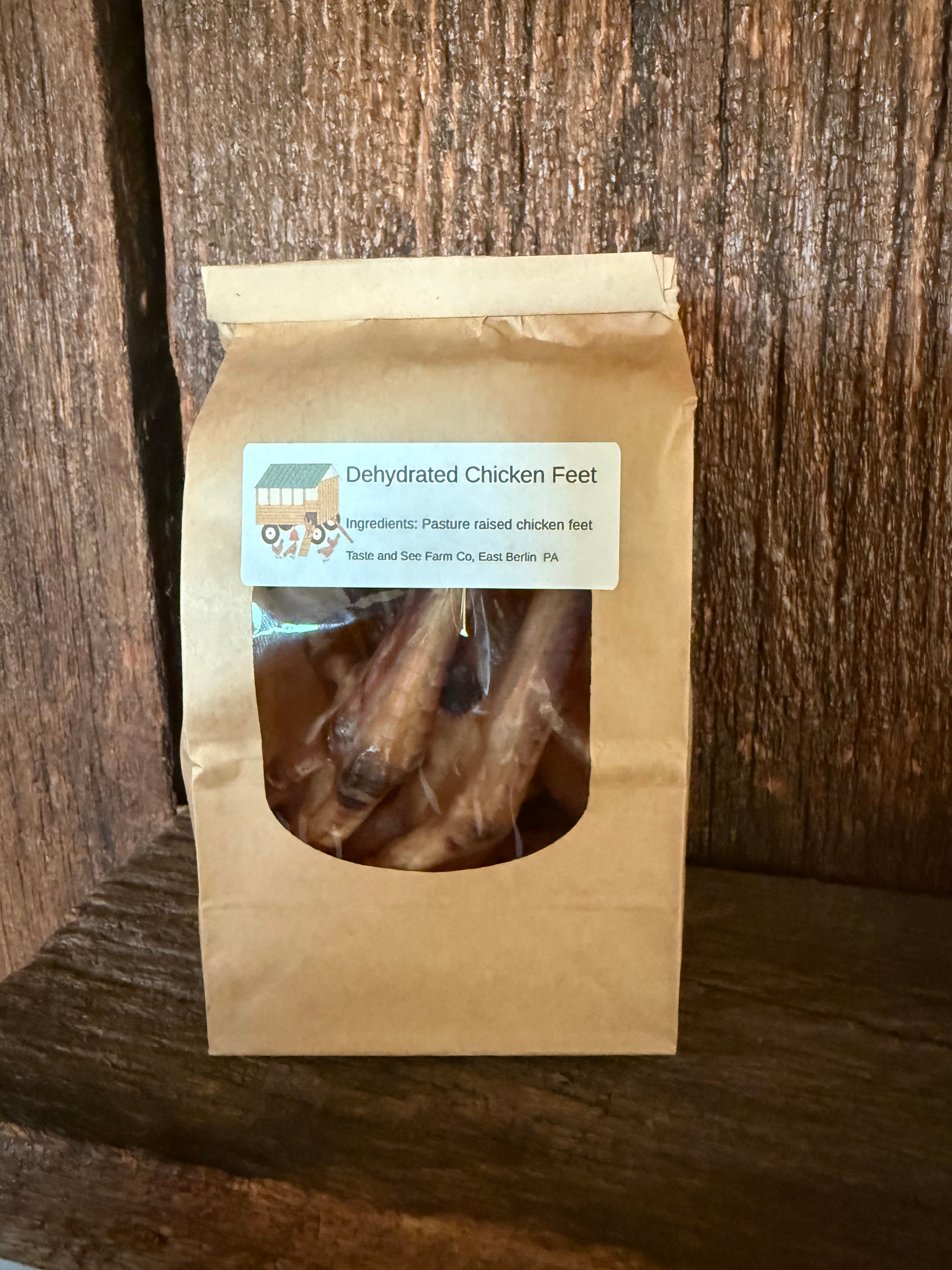Dehydrated Chicken Feet 