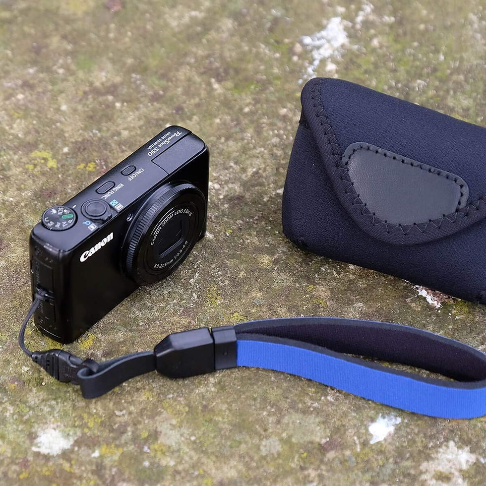 Thumbnail: OP/TECH 1801021 Cam Strap QD for Compact Cameras and Binoculars - Black