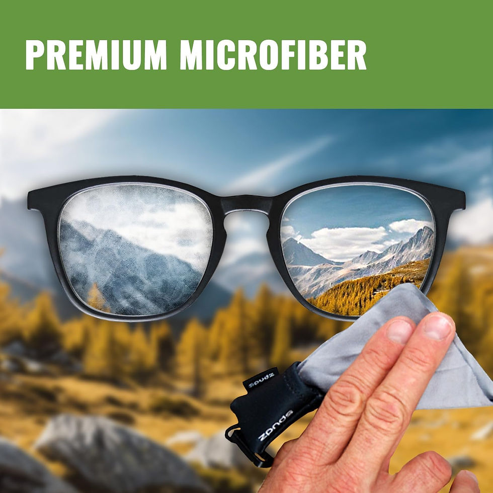 Thumbnail: SPUDZ Classic | Microfiber Cloth Screen Cleaner and Lens Cleaner | Open Bottom
