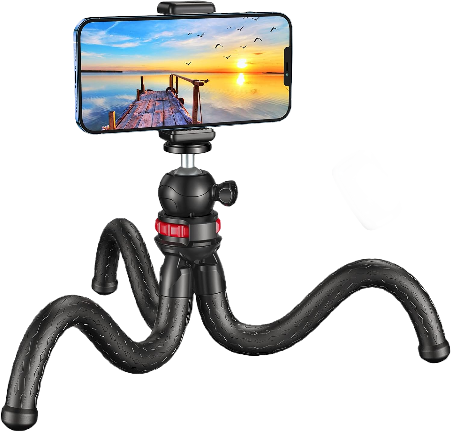 Flexible Tabletop Travel Tripod (Remote & Phone Clamp NOT Included)