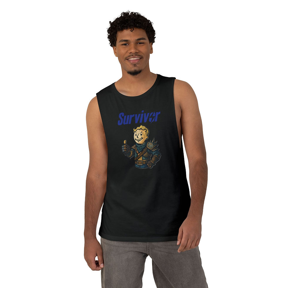 Thumbnail: Tank Top - Raider Armored Vault Boy Graphic,