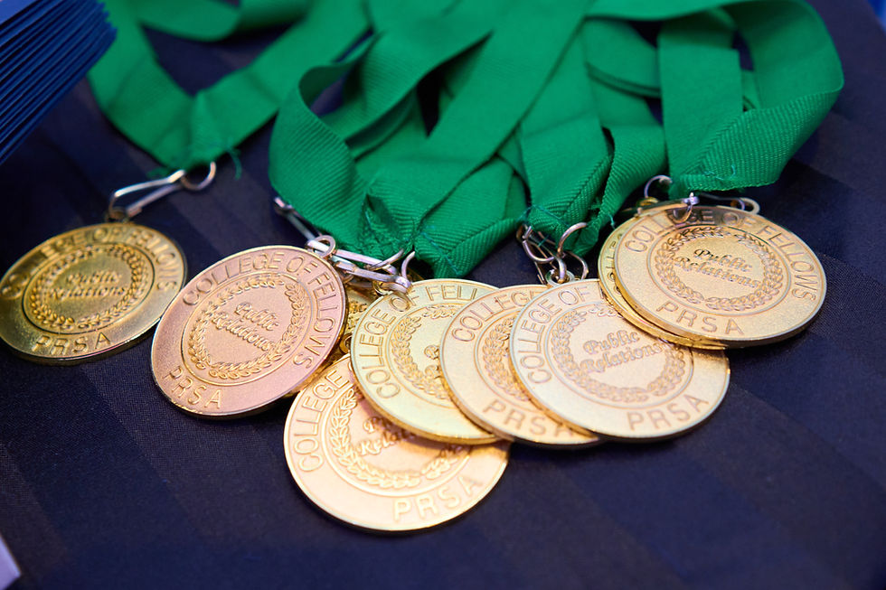 PRSA College of Fellows Gold Medallions