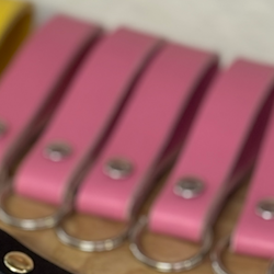 Leather keyrings