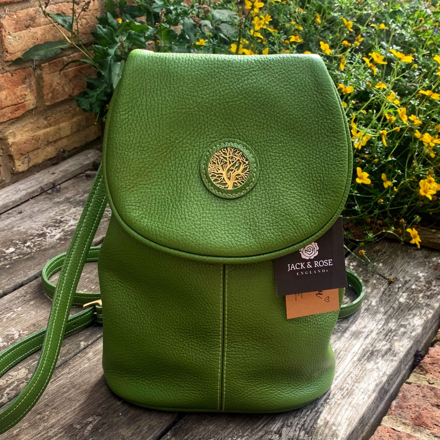 Rachel Leather Backpack