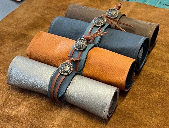 Leather Tool Roll Workshop